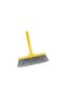 Hard Broom 8056 Yellow – Durable 39" Handle, 12" Brush Head - 2