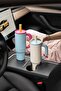 BaWang Insulated Stainless Steel Tumbler with Handle and Straw 33oz - 6