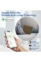 محفظة جلدية ذكية مزودة بخاصية حجب RFID، وميزة تتبع Apple Find My Tracker، وشحن لاسلكي، ومضادة للضياع - 4