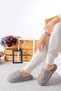 Plush Day and Night Women's Indoor Slippers Plush House Slippers Guest Slippers Bundle Slippers - 3
