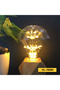 مصباح LED على شكل ماسة، 3 وات، ضوء أصفر، قاعدة E27 - 2