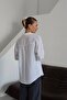 Oversize Muslin Shirt with Pockets - 6
