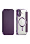 Husă SmartMag pentru iPhone 17, violet - 2