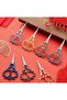 Promise Engagement Scissors, Ribbon Opening Special Day Ceremony Sewing Embroidery Scissors Silver - 4