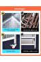 Stainless Steel Prep Table Commercial Work Table Heavy Duty Table with Undershelf Plus 4 Casters (Wh - 5