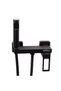 Baterie Duș TRENDY’S, Slim Design Rectangular, Negru