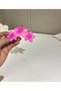 Women's Lotus Flower Hairpin Hair Clip Claw Clip Colorful Triangle Hairpin (10cm) - 2