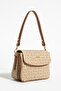 New Season Column Strap 4 Compartment Mink Tan Women's Shoulder Bag Try2197 - 4