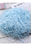 Eco-Friendly Crinkle Cut Shredded Paper Filler – 100 grams, Light Blue