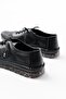 S-365 Black Patterned Genuine Leather Transparent Sole Women's Sports Shoes - 5