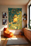 Pokemon Vertical Wall Covering – Anime Themed Quality Fabric Room Decor Tapestry Wall Carpet - 4