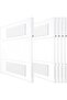 Acrylic Wall-Mounted Sign Holder by SLASA, 6 Pieces, Transparent Frame 6 × 4 Inches with Double-Sid - 2