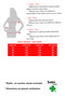 Women's Plus Size Black Sweatshirt with Crew Neck, Shoulder and Front Piping Details, Side Slits 65N39148 - 2