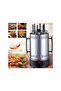 Electric Rotating BBQ Grill, 304 Stainless Steel, 8 Skewers, Vertical Kebab Maker - 2