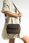 New Season Column Strap 4 Compartment Brown Women's Shoulder Bag Try2197