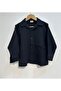 Children's Muslin Black Shirt Jacket