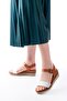 731-07 White Orthopedic Genuine Leather Padding Women's Sandals - 2