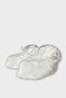 Women's Cute Cat Figured Plush Slippers Gray - 6