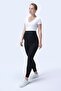 344 High Waist Maternity Leggings with Black Color Recovery and Extra Stretchy Effect - 2