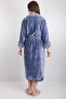 100% Bamboo Women's Shawl Collar Long Dressing Gown / Bathrobe - 4