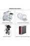 SikRea 3L/6L/9L Commercial Slushy Machine (-7℃ to -2℃) + 360-Degree Agitator, Stainless Steel + - 5