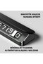 Leather and Metal Car Interior Temporary Parking Phone Number Holder, Concealable Number Holder, Magnetic Number - 3