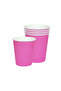6-Pieces Paper Cups – Pink - 2
