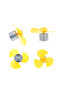 Science Experiment Kit Electric Circuit Bulb LED Motor Battery Case Educational Diy Kit for Kids - 3