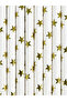 Paper Straws, light pink, 19.5cm - 2