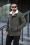 New season waterproof and cold resistant fur detailed winter men's jacket coat - 4