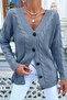 Women's Soft-Textured Black Cardigan