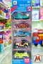 Metal Set of 5 Vehicles – Pickup Truck, Fire Truck, Taxi, Tow Truck; Toy Metal Set, Mixed Colors - 2