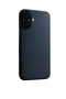 Monocase iPhone 17 Air Navy Blue Leather Case with Magsafe Feature