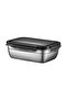 304 Steel 850 ml Food Fruit Meat Refrigerator Nutrition Storage Container Mt111-85