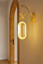 Doruk Aplik Gold Decorative Led Lighting Crystal Stone Daylight Hall Entrance Cafe - 4