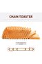 LBWF Commercial Conveyor Toaster, 2200W Electric Stainless Steel Industrial Toasters - 7