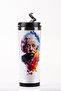 Albert Einstein 360 ml Steel Thermos Mug with Cartoon Design, Car & Bag Compatible, Hot and Cold Drink