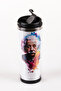 Albert Einstein 360 ml Steel Thermos Mug with Cartoon Design, Car & Bag Compatible, Hot and Cold Drink - 2
