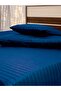 Hotel Linen King Bed Sheet 3pcs Set, 100% Cotton 250Tc Sateen 2cm Stripe.