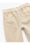 Relaxed Fit Pocket Detailed Cotton Trousers - 3