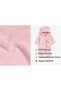 Hooded Plush Baby Romper – 100% Cotton with Teddy Bear Detail (0-12 Months) - 3