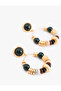 Dangle Ring Beaded Earrings - 3