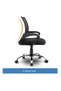 Tris Home Computer Swivel Chair, Ergonomic Office Chair, Breathable Mesh Desk Chair, Black - 5