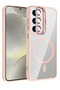 Samsung Galaxy S24 Fe Remim Lensed Magsafe Stand Cover - Pink