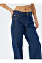 Wide Leg Indigo Women's Jean Pants 5Sal40144Md - 4