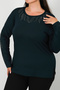 Stone Print Combed Cotton Blouse - 3