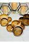 13 cm Wooden Presentation Bowl Set of 4 Snack Bowl Breakfast Sauce Bowl - 7