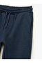 Elastic Cuffed Jogger Sweatpants with Tie-Up Waist - 5