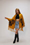 Motifed Knitwear Shawl - 3