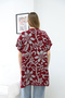 Half Sleeve Patterned Knitwear Cardigan - 4